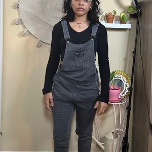 Faded black overalls xsmall